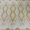 1 Yard Luxurious Beaded Lace Fabric Embroidered on 100% Polyester Net Mesh